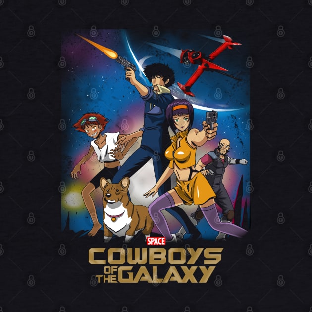 Galaxy Cowboys Superhero Movie 90's Anime Mashup Parody by BoggsNicolas